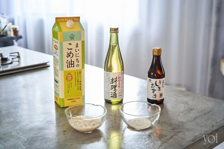 胃に優しいお粥 調味料