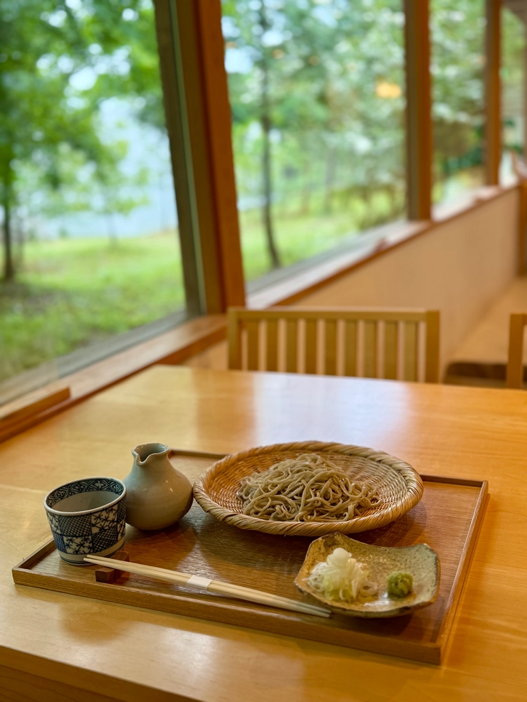 ととのう 東原妙子 温泉 素粋居 三重 ざるそば そば切り石垣