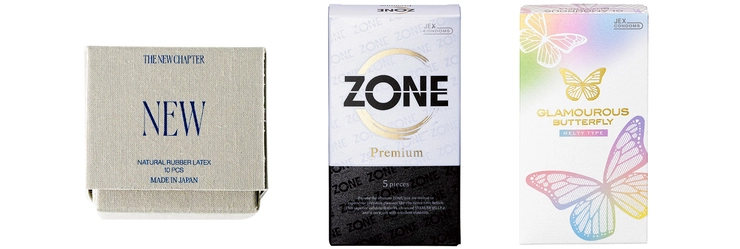 フェムテックアワード コンドーム セックス 避妊 性感染症 THE NEW CHAPTER ZONE Premium ジェクス グラマラスバタフライ メルティ