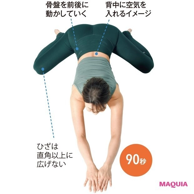 内ももストレッチ