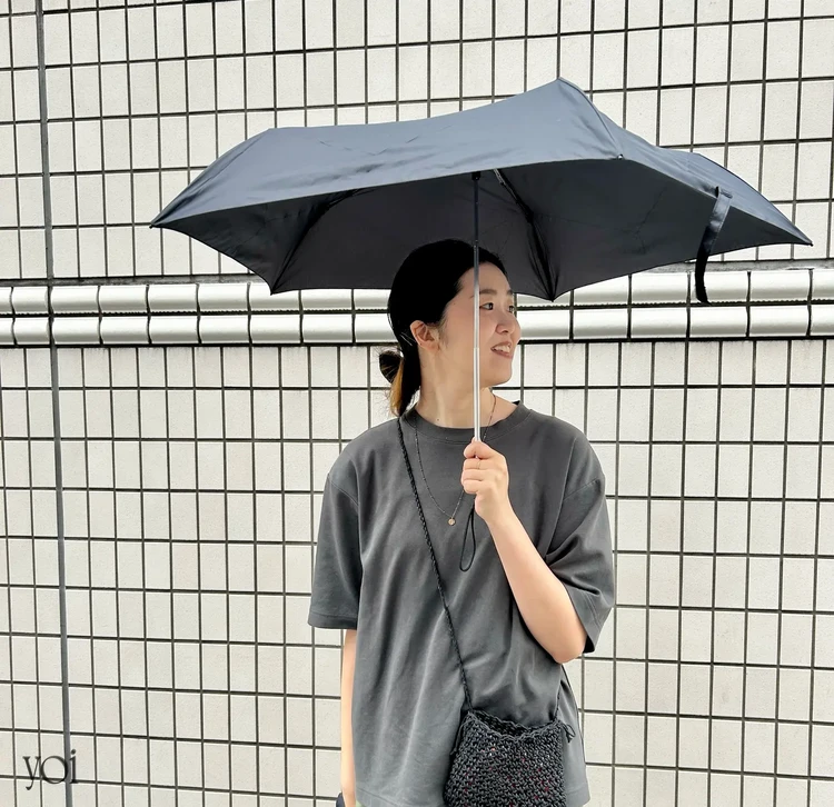 無印良品 晴雨兼用 軽量 折りたたみ傘 使ってみた