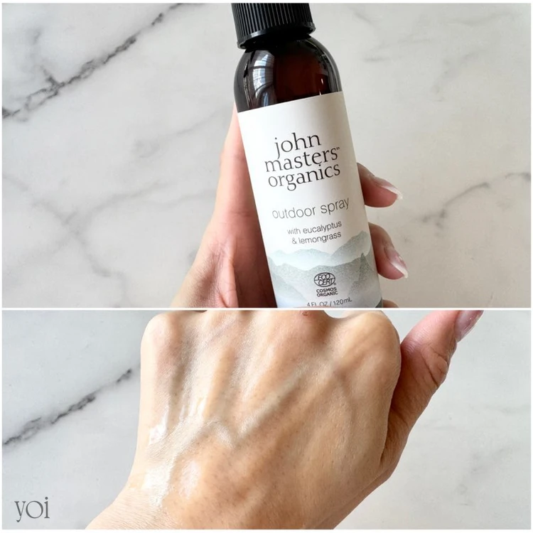 E&L アウトドアスプレー/ john masters organics 実際に試してみた