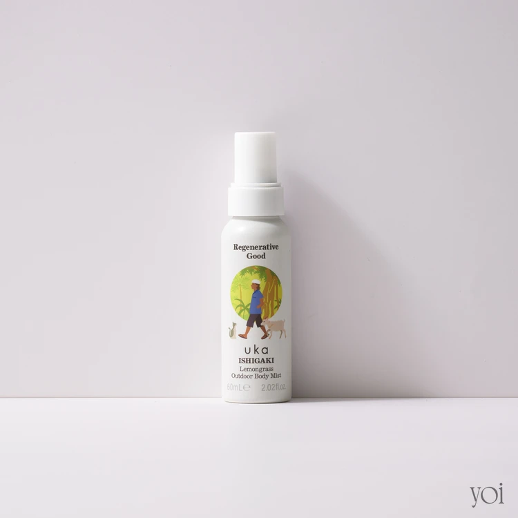 uka ISHIGAKI Lemongrass Outdoor Body Mist