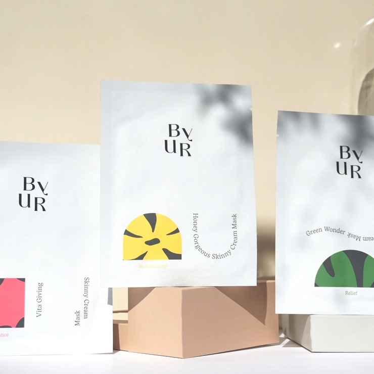 3種類のスキニークリームマスク