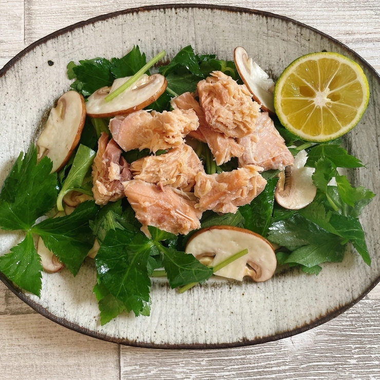 香りのいいスッキリサラダ