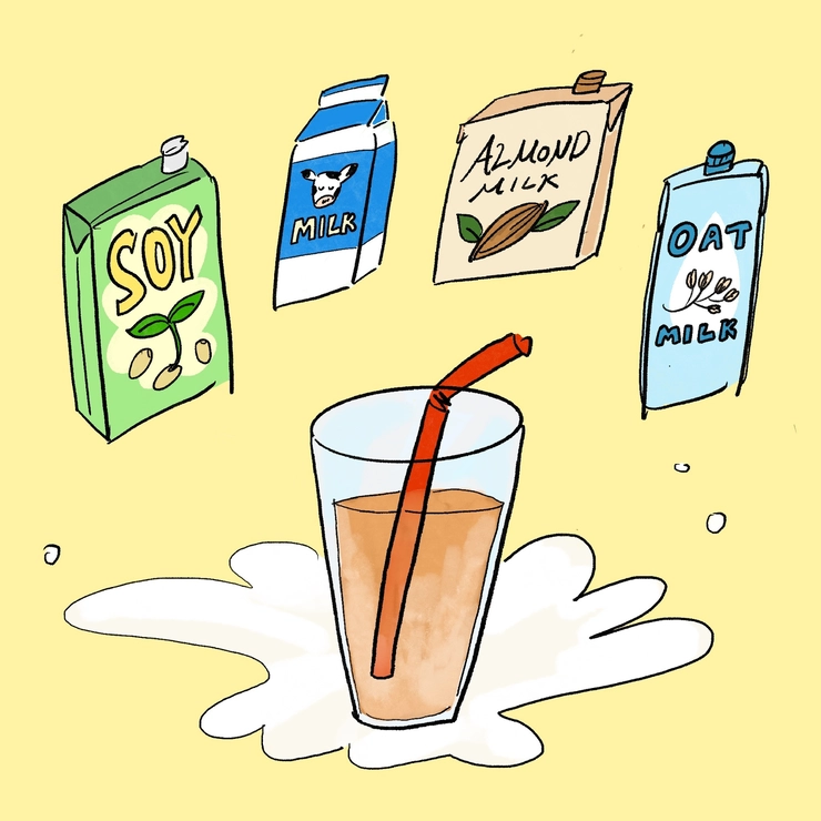 ミルクの選択肢を表す画像