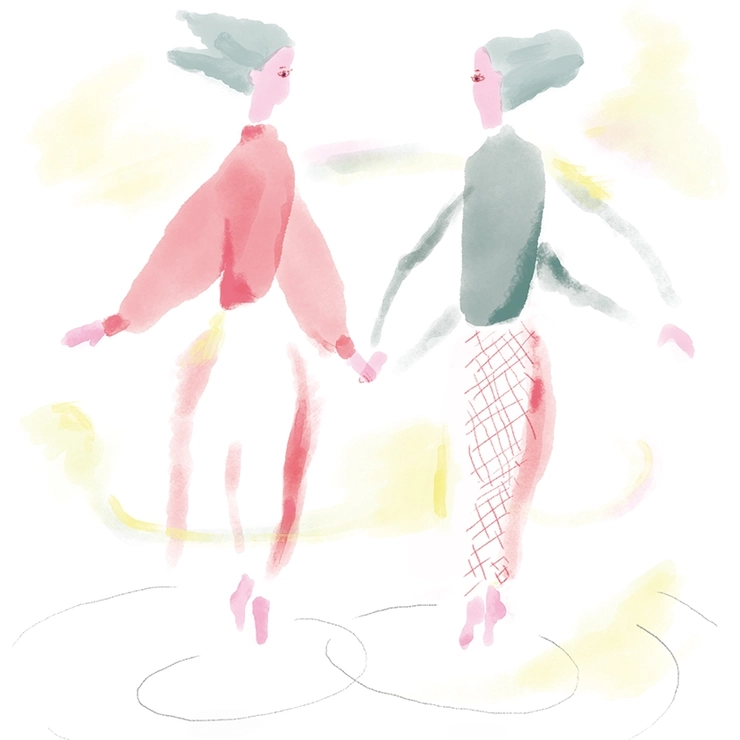 性的同意イメージイラスト