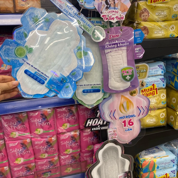 ベトナム　生理用品　ナプキン