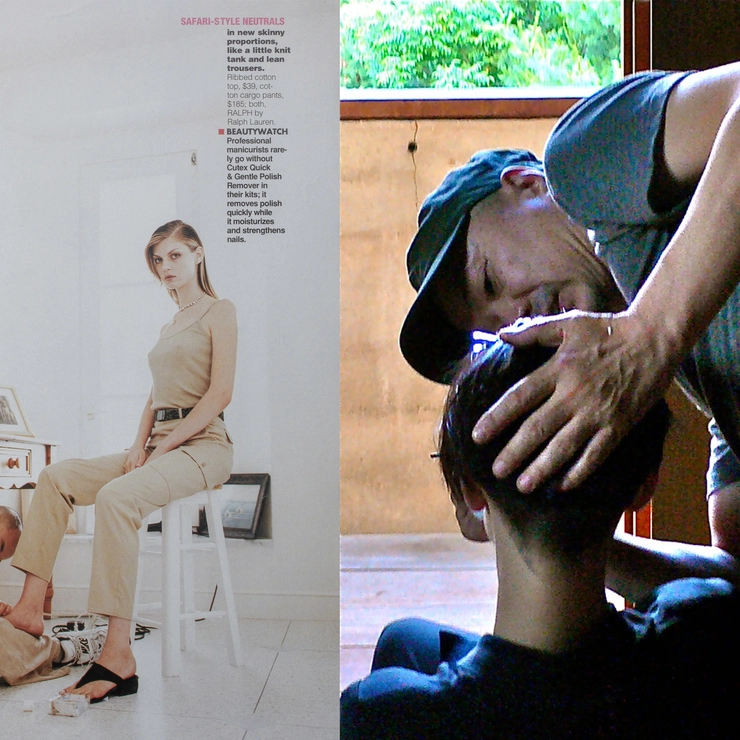 アーティストとして活動中の吉川さんスナップショット