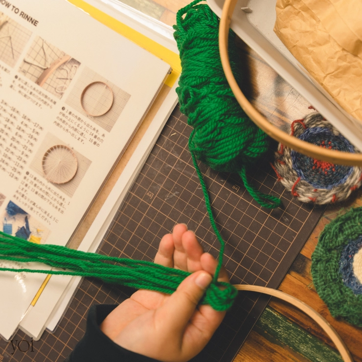 Rinne bar ものづくり　毛糸